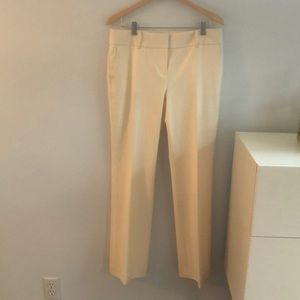 NWOT Elegant Ann Taylor Ivory Pants